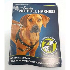 2 Hounds Design Freedom No Pull Dog Harness - Large Black